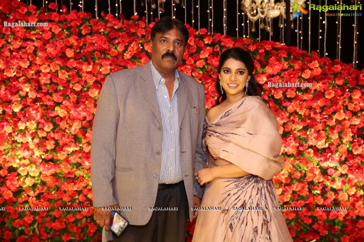 Grand Wedding Reception of Nipun and Shriya at JRC Conventions