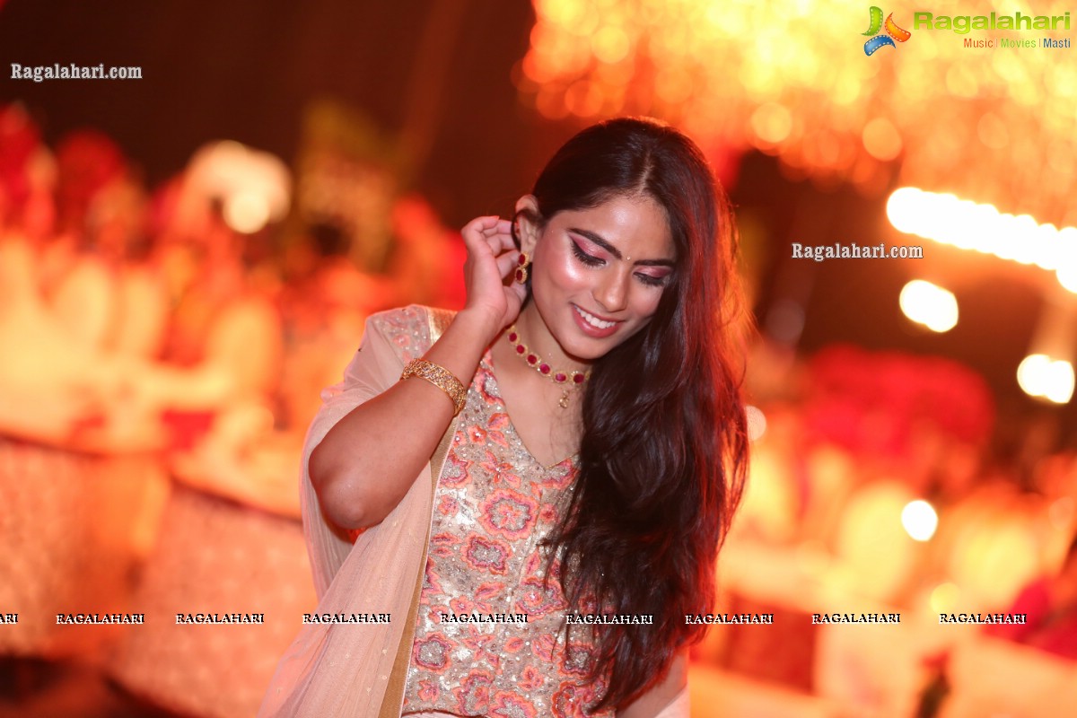 Grand Wedding Reception of Nipun and Shriya at JRC Conventions