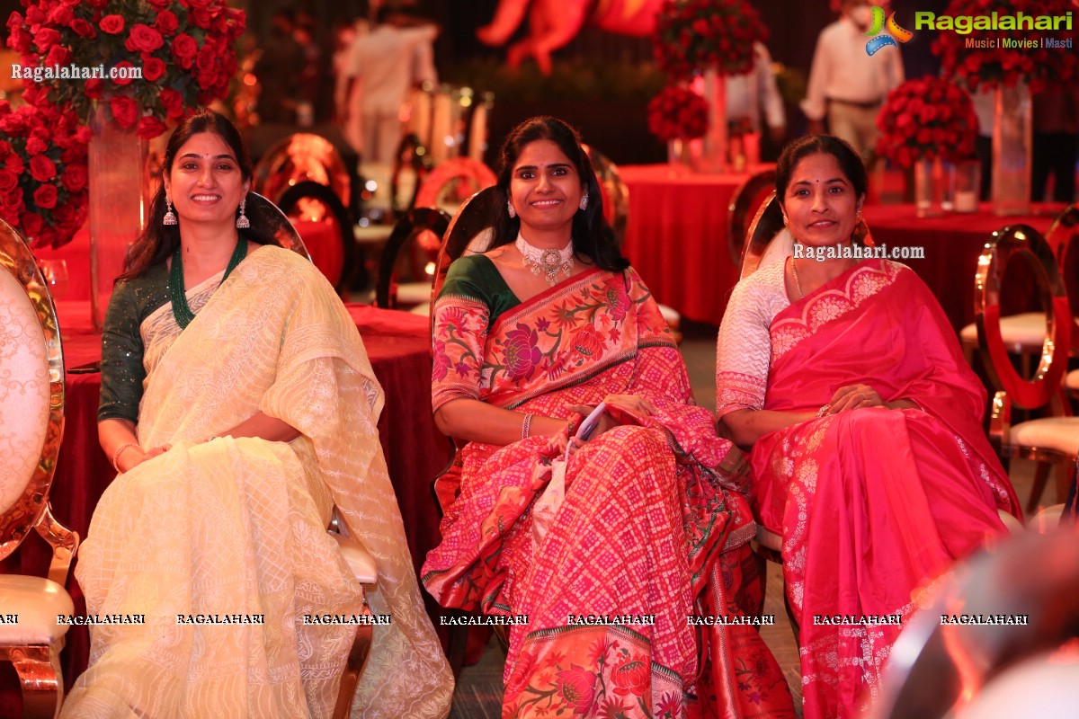 Grand Wedding Reception of Nipun and Shriya at JRC Conventions