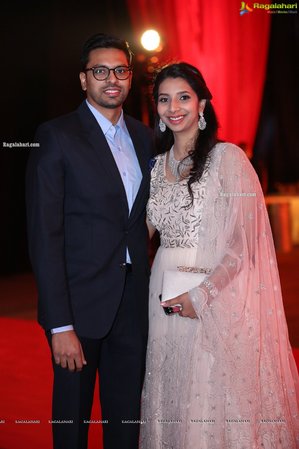 Grand Wedding Reception of Nipun and Shriya at JRC Conventions