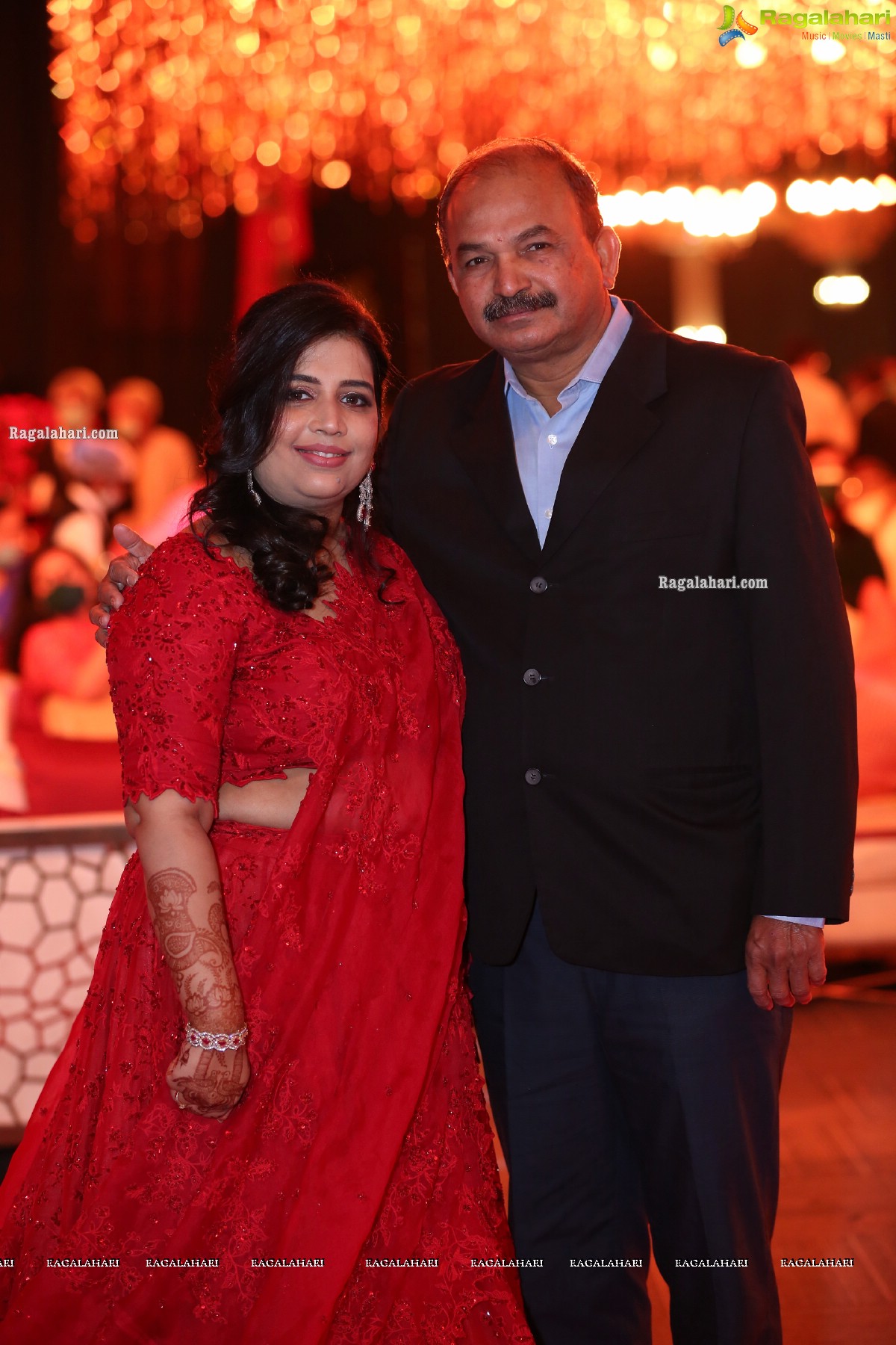 Grand Wedding Reception of Nipun and Shriya at JRC Conventions