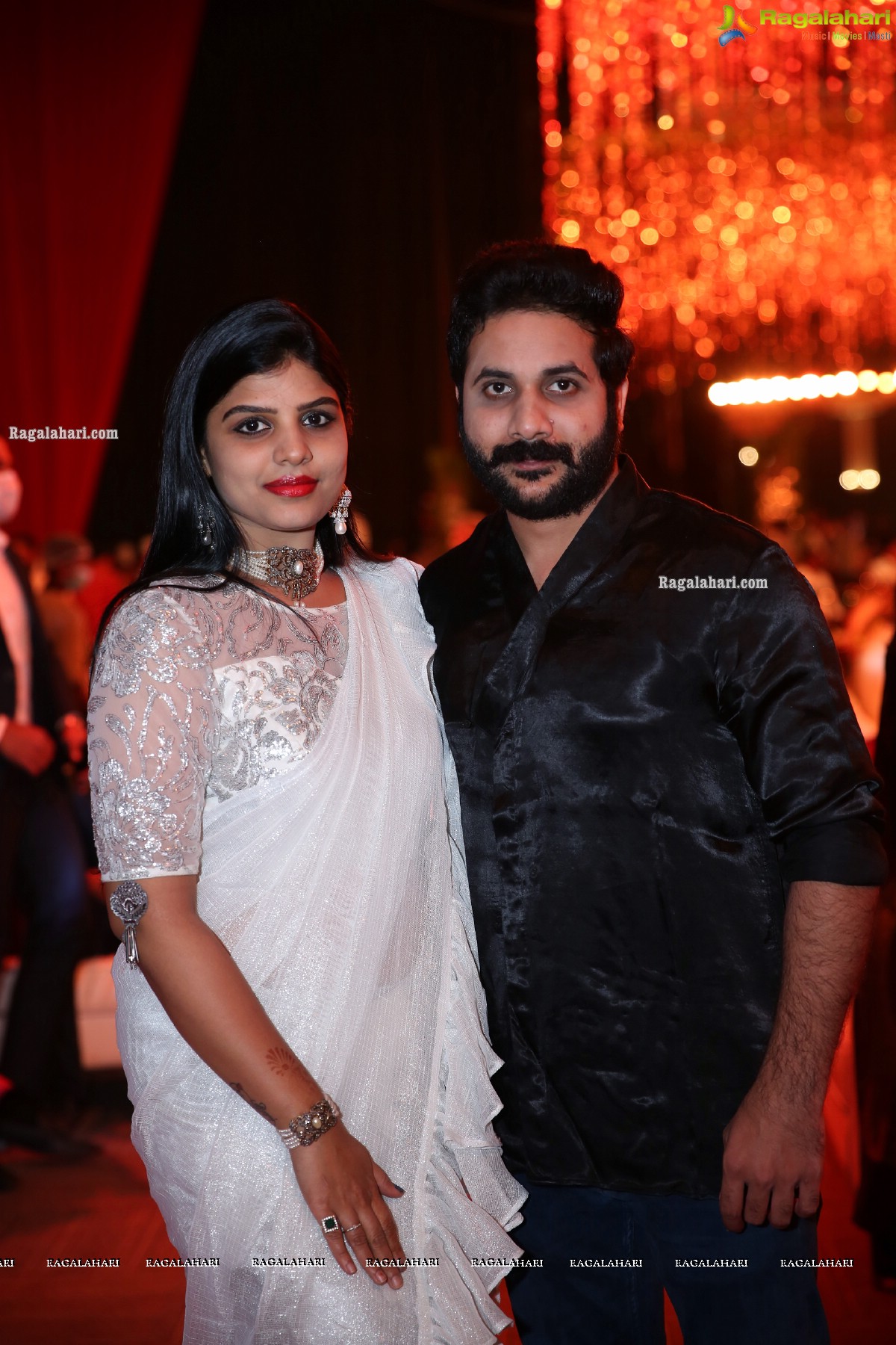 Grand Wedding Reception of Nipun and Shriya at JRC Conventions