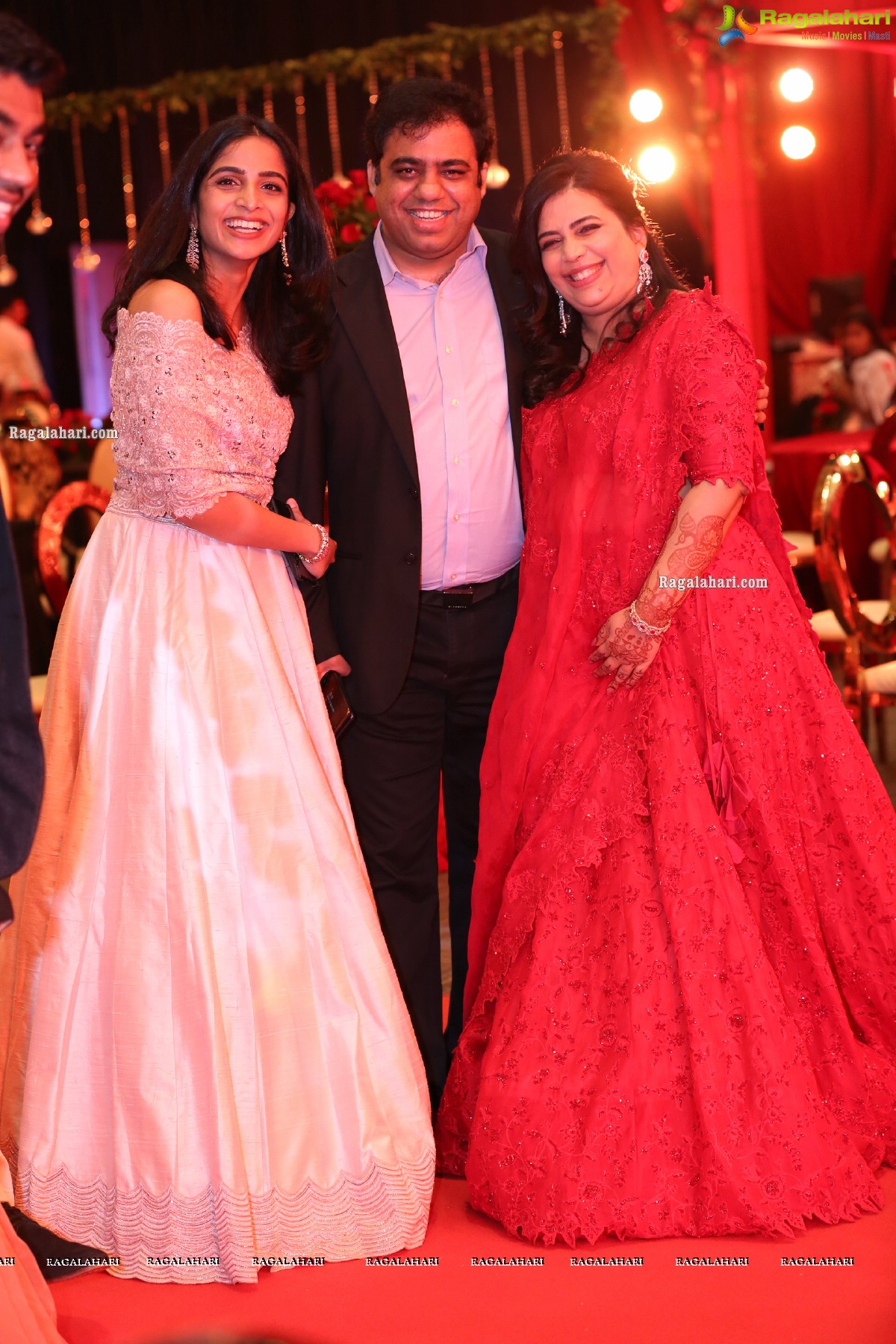 Grand Wedding Reception of Nipun and Shriya at JRC Conventions