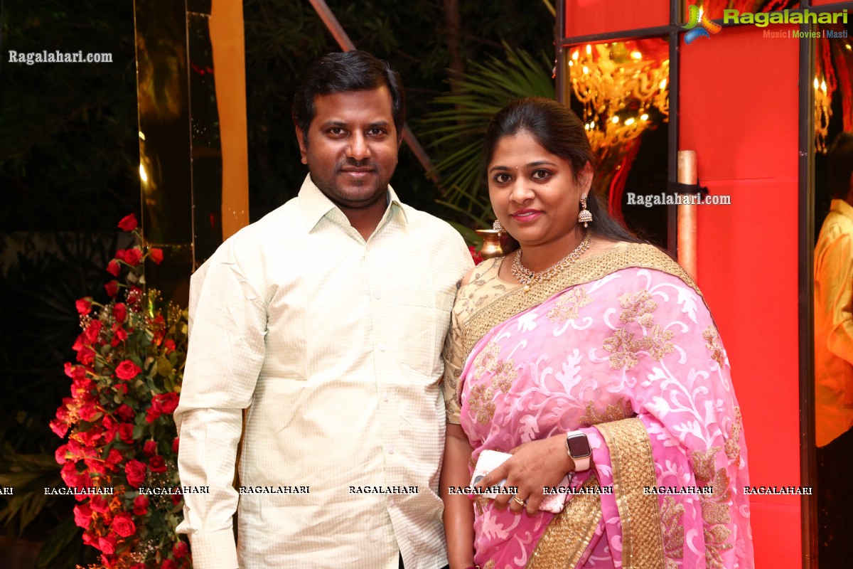 Grand Wedding Reception of Nipun and Shriya at JRC Conventions