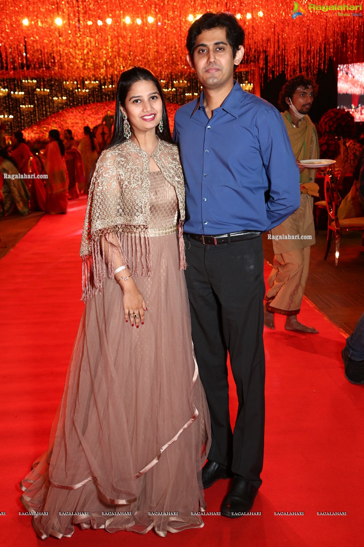 Grand Wedding Reception of Nipun and Shriya at JRC Conventions