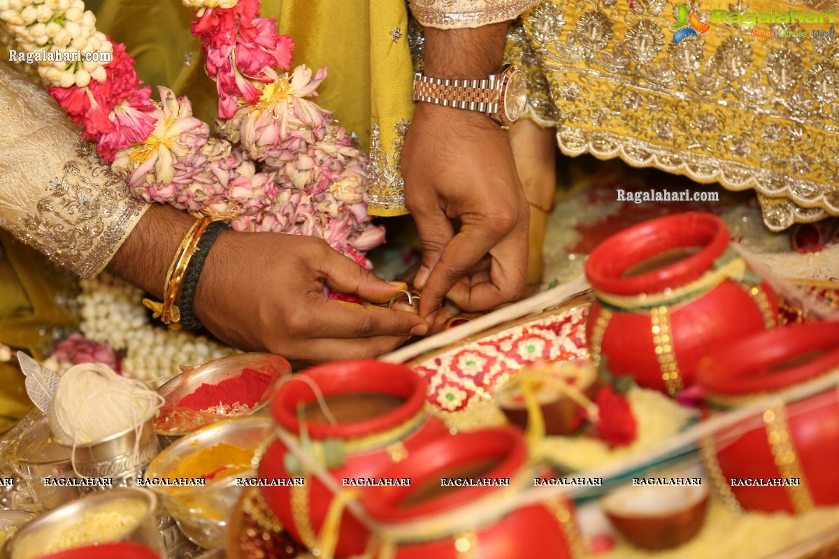 Sri Kondala Sudhakar Reddy's Son Nipun's Wedding With Telangana Whip Sri T Bhanu Prasad Rao Daughter Shriya