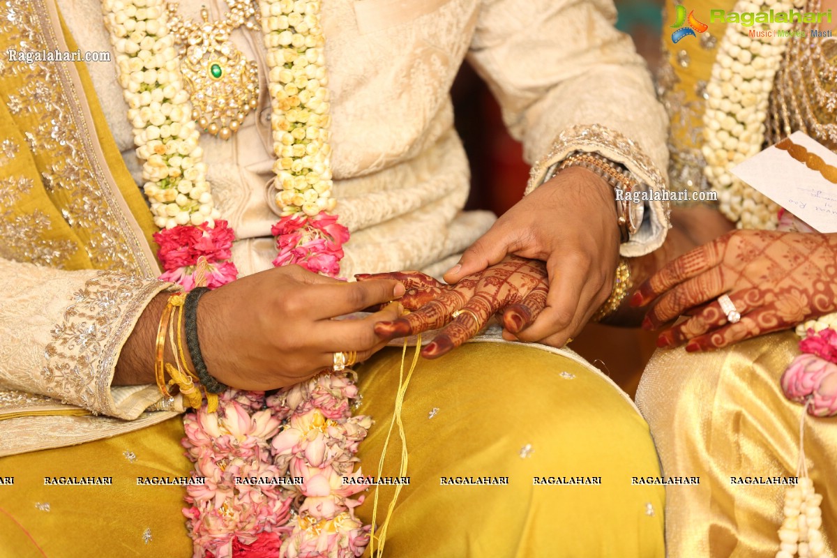 Sri Kondala Sudhakar Reddy's Son Nipun's Wedding With Telangana Whip Sri T Bhanu Prasad Rao Daughter Shriya