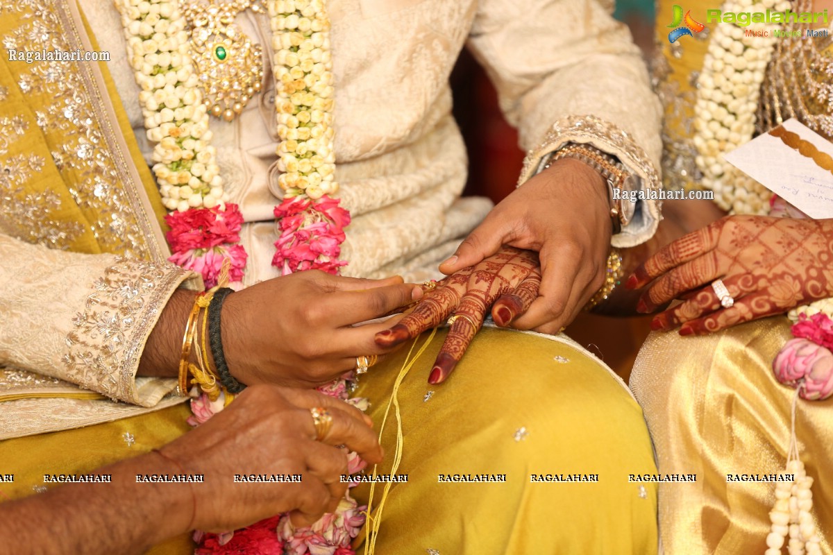 Sri Kondala Sudhakar Reddy's Son Nipun's Wedding With Telangana Whip Sri T Bhanu Prasad Rao Daughter Shriya