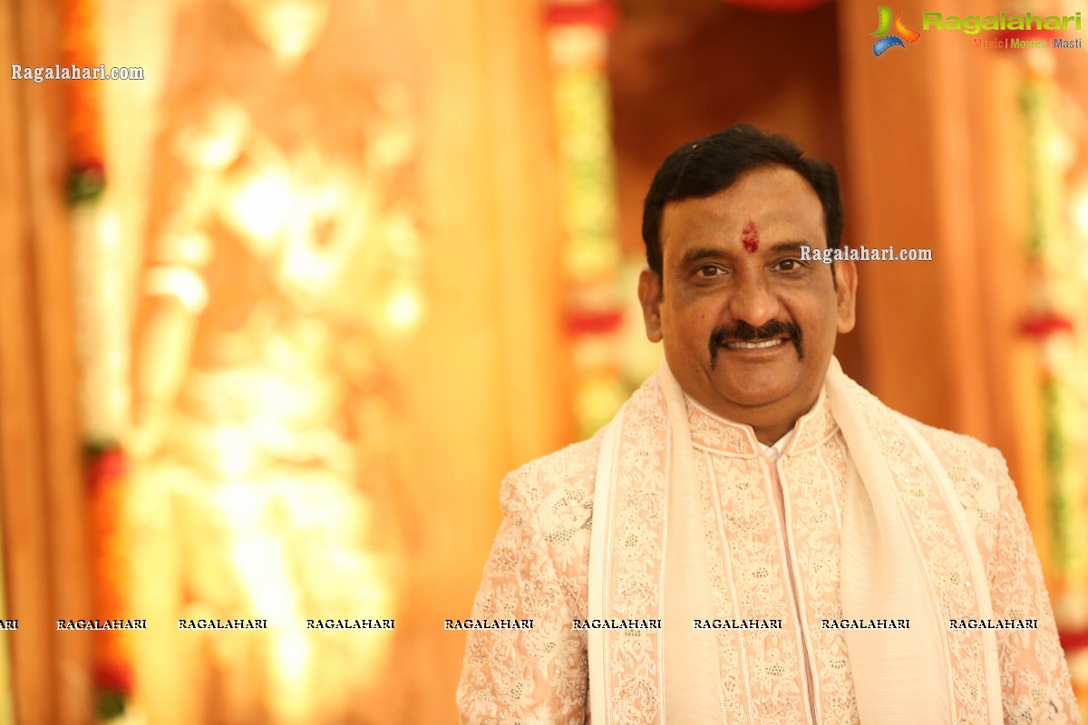 Sri Kondala Sudhakar Reddy's Son Nipun's Wedding With Telangana Whip Sri T Bhanu Prasad Rao Daughter Shriya