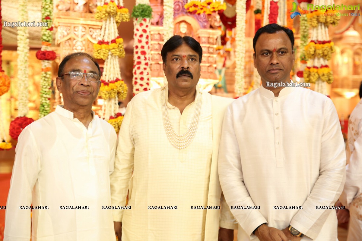 Sri Kondala Sudhakar Reddy's Son Nipun's Wedding With Telangana Whip Sri T Bhanu Prasad Rao Daughter Shriya