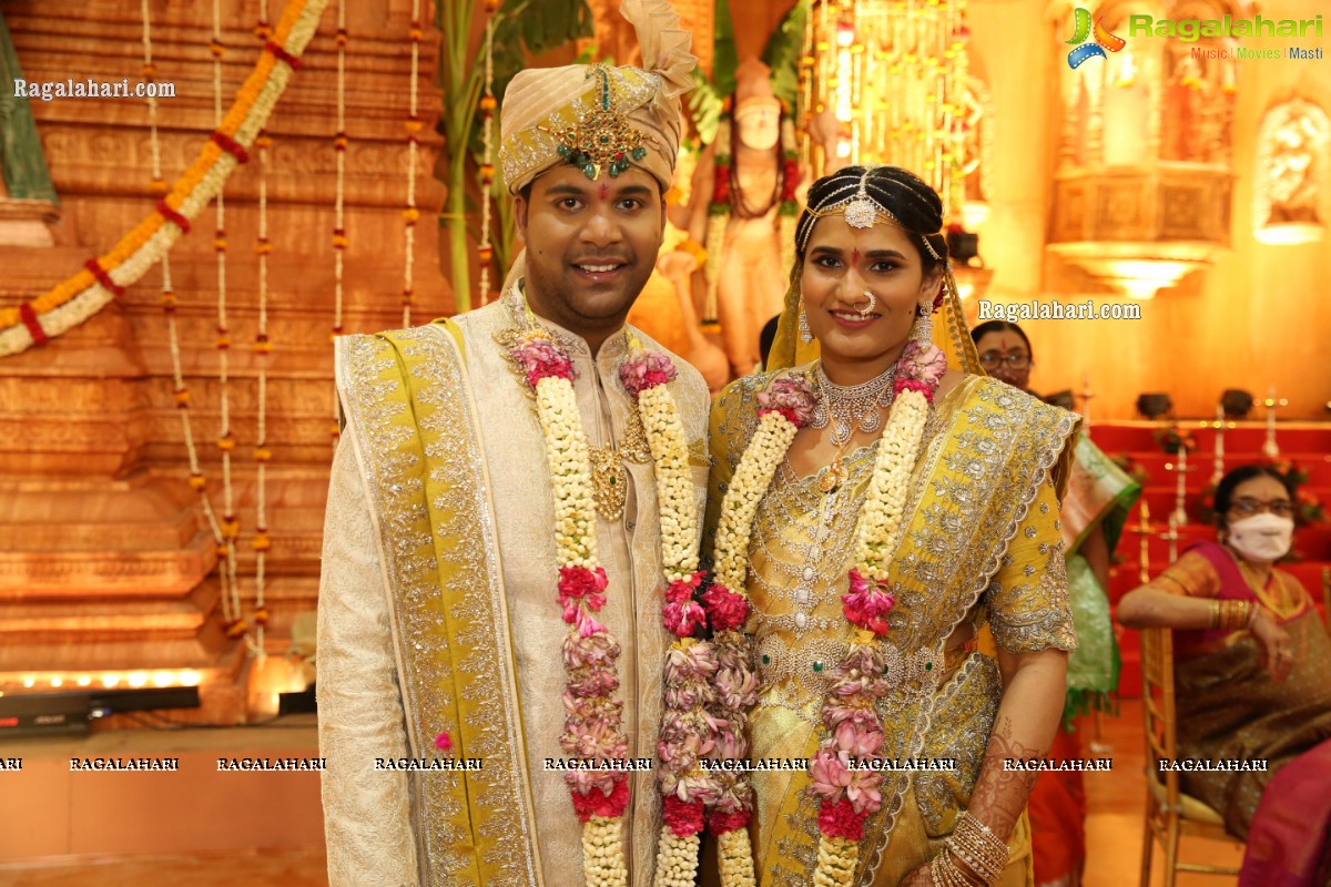 Sri Kondala Sudhakar Reddy's Son Nipun's Wedding With Telangana Whip Sri T Bhanu Prasad Rao Daughter Shriya