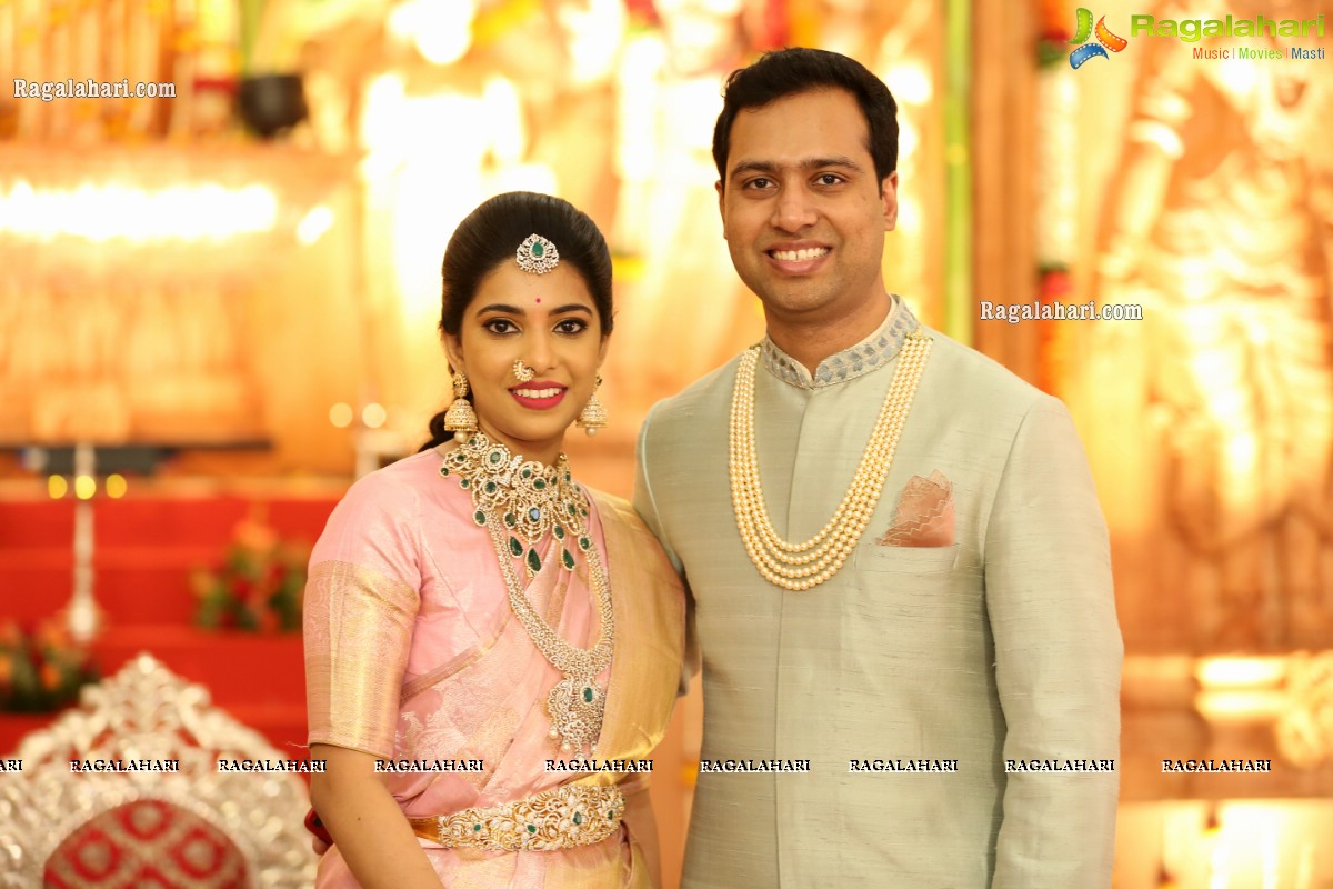 Sri Kondala Sudhakar Reddy's Son Nipun's Wedding With Telangana Whip Sri T Bhanu Prasad Rao Daughter Shriya