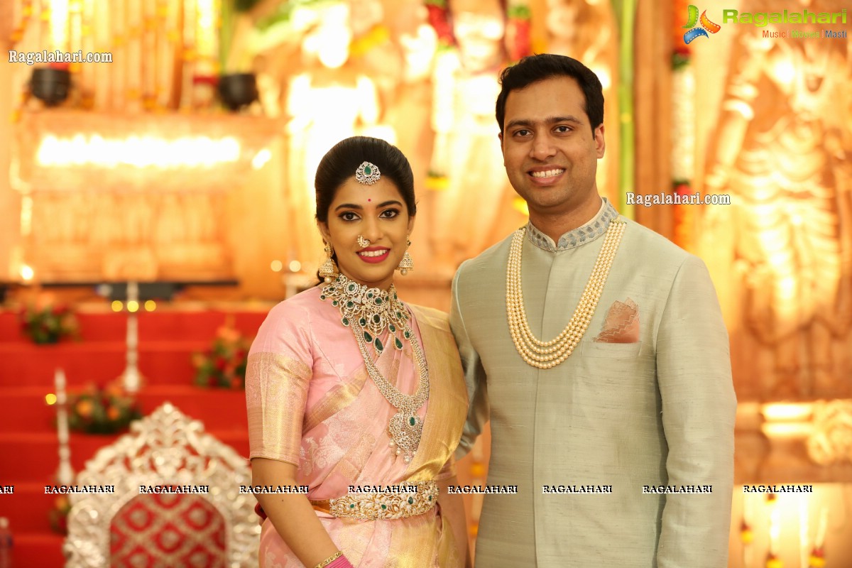 Sri Kondala Sudhakar Reddy's Son Nipun's Wedding With Telangana Whip Sri T Bhanu Prasad Rao Daughter Shriya