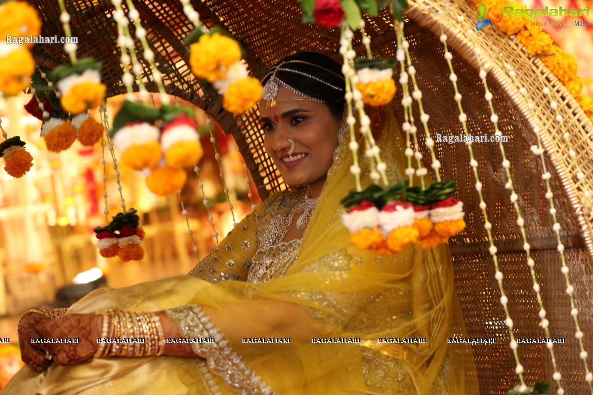 Sri Kondala Sudhakar Reddy's Son Nipun's Wedding With Telangana Whip Sri T Bhanu Prasad Rao Daughter Shriya