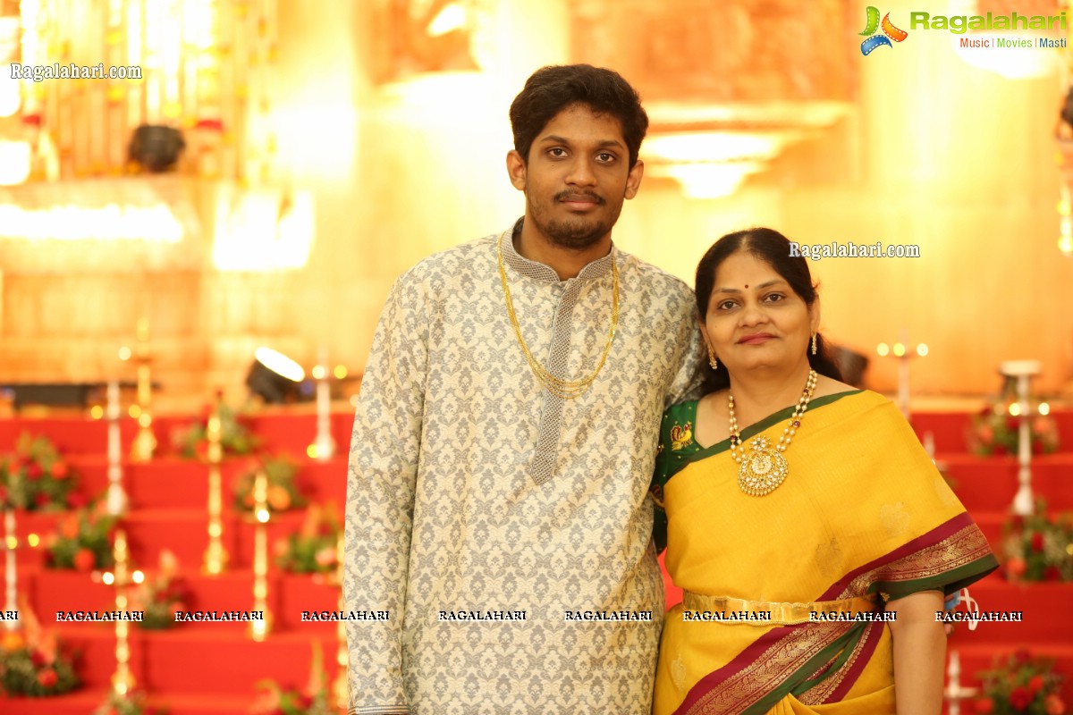 Sri Kondala Sudhakar Reddy's Son Nipun's Wedding With Telangana Whip Sri T Bhanu Prasad Rao Daughter Shriya