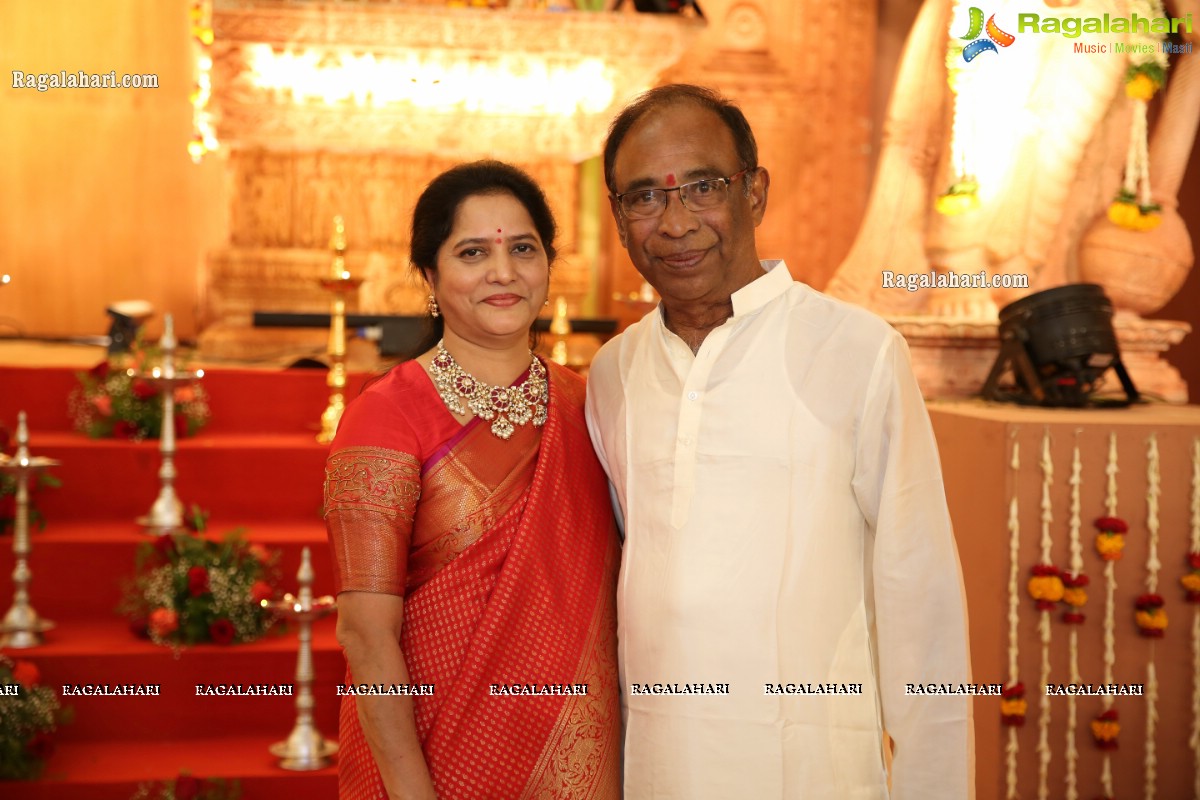 Sri Kondala Sudhakar Reddy's Son Nipun's Wedding With Telangana Whip Sri T Bhanu Prasad Rao Daughter Shriya