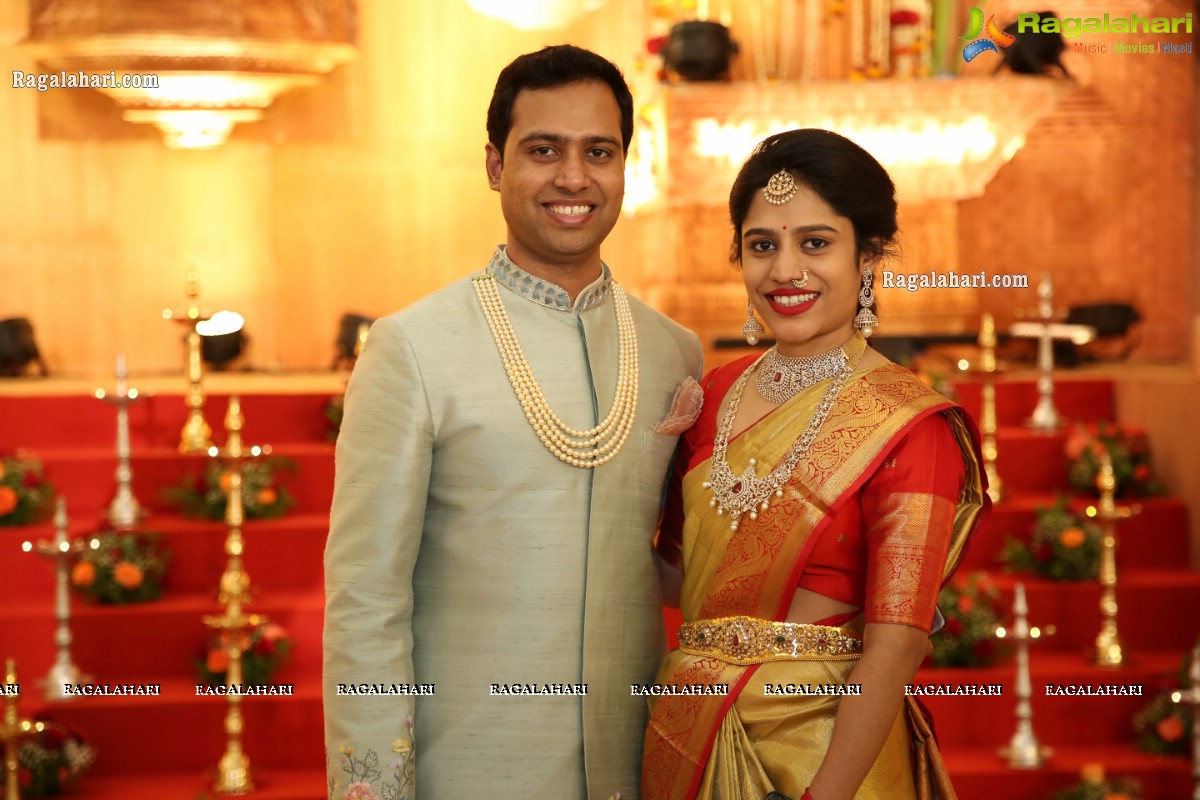 Sri Kondala Sudhakar Reddy's Son Nipun's Wedding With Telangana Whip Sri T Bhanu Prasad Rao Daughter Shriya