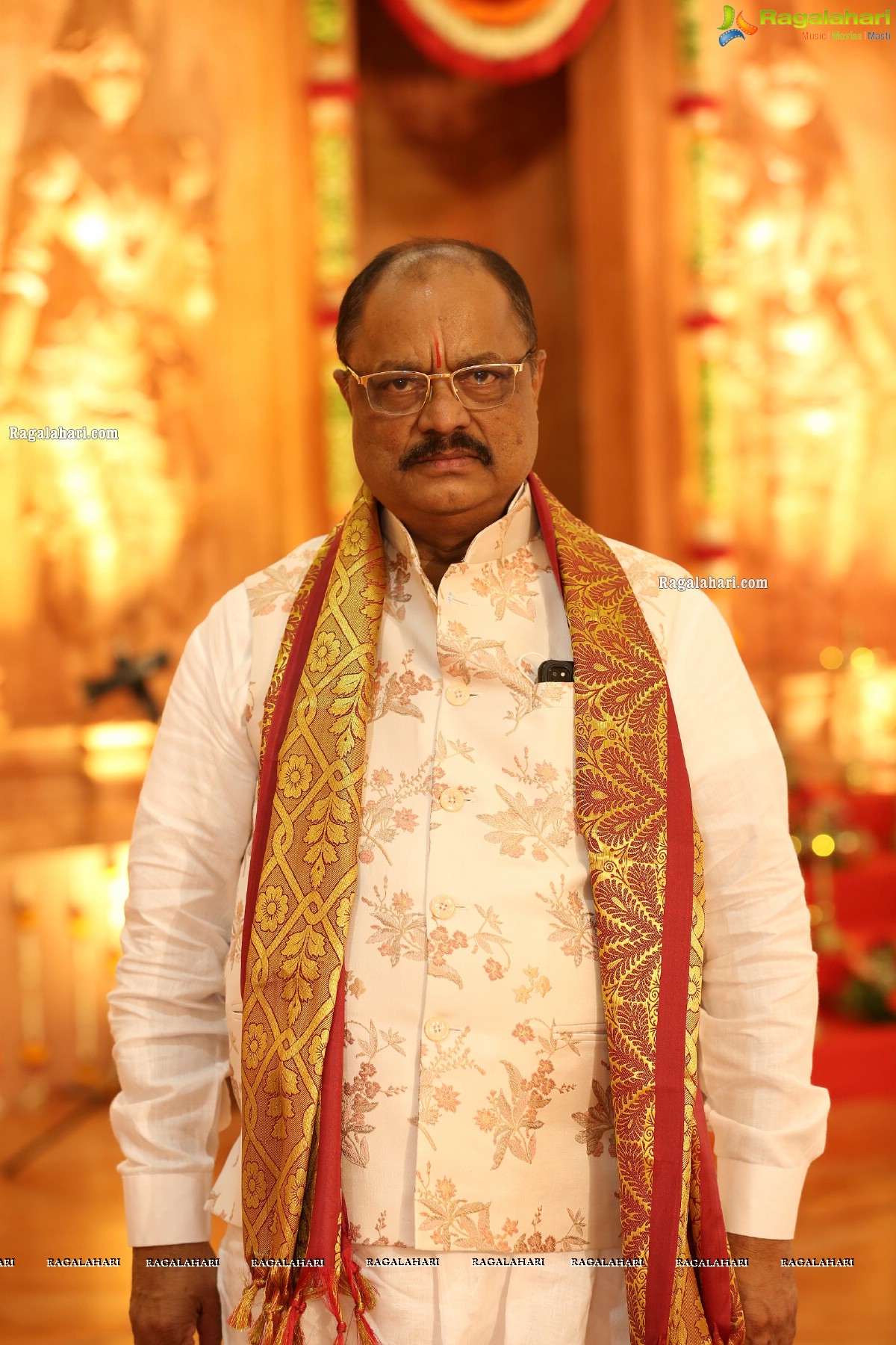 Sri Kondala Sudhakar Reddy's Son Nipun's Wedding With Telangana Whip Sri T Bhanu Prasad Rao Daughter Shriya