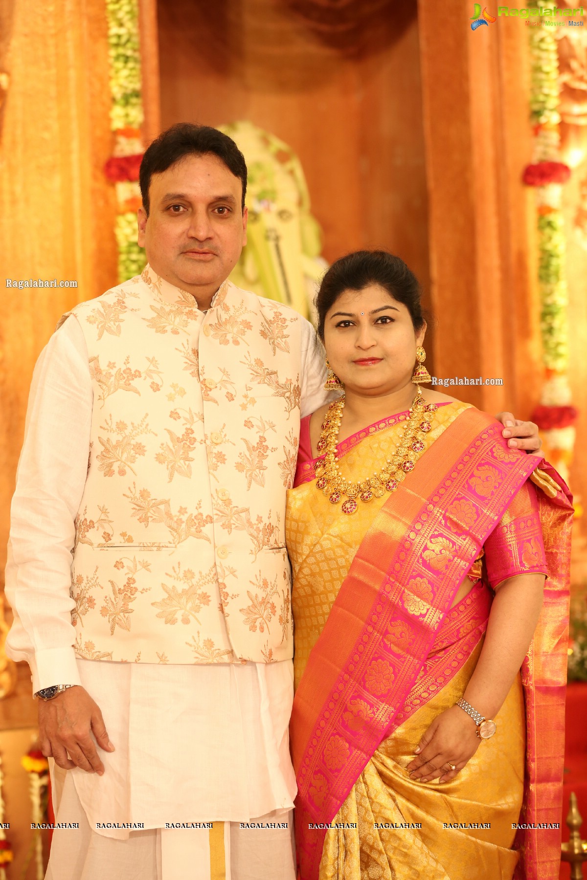 Sri Kondala Sudhakar Reddy's Son Nipun's Wedding With Telangana Whip Sri T Bhanu Prasad Rao Daughter Shriya