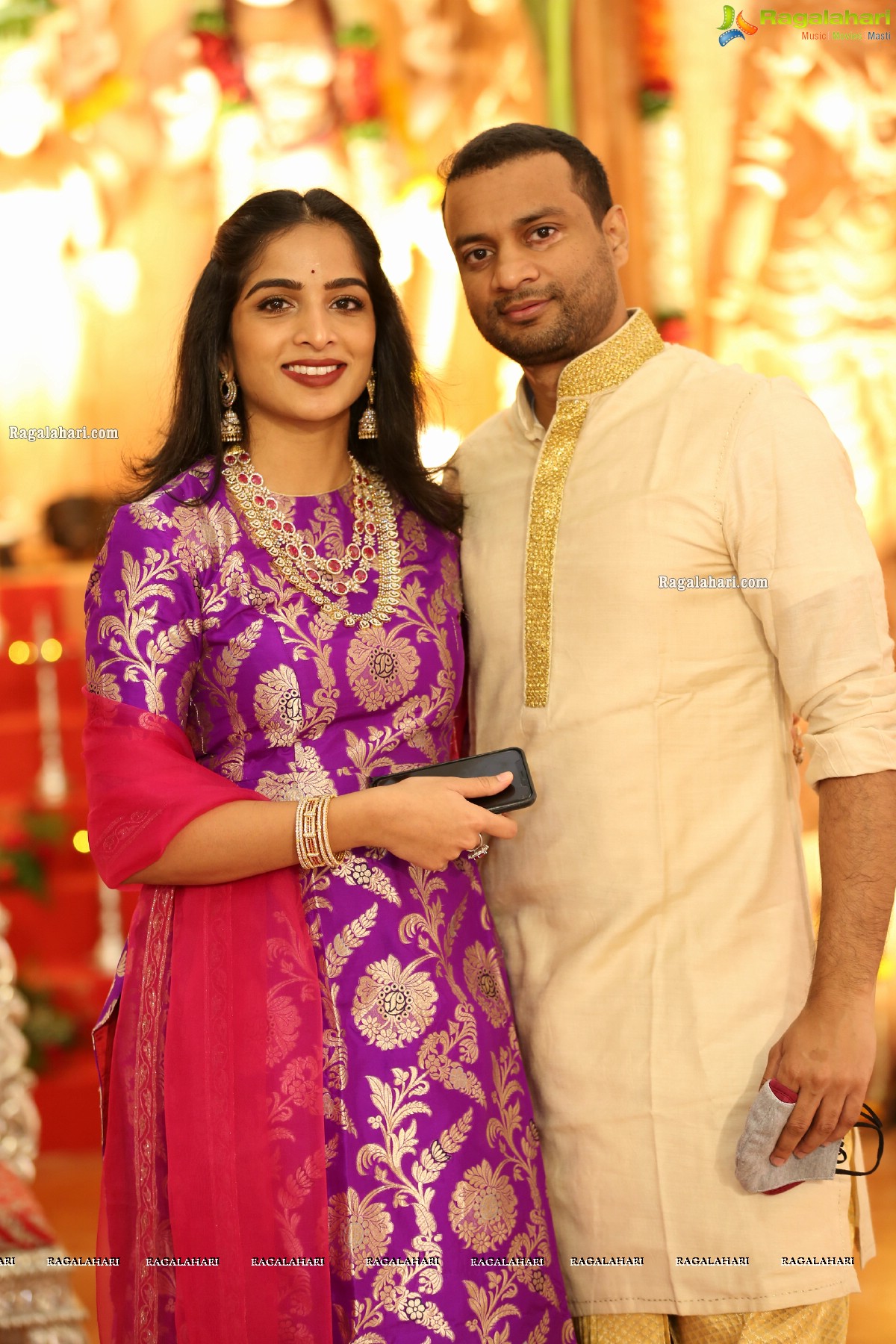 Sri Kondala Sudhakar Reddy's Son Nipun's Wedding With Telangana Whip Sri T Bhanu Prasad Rao Daughter Shriya