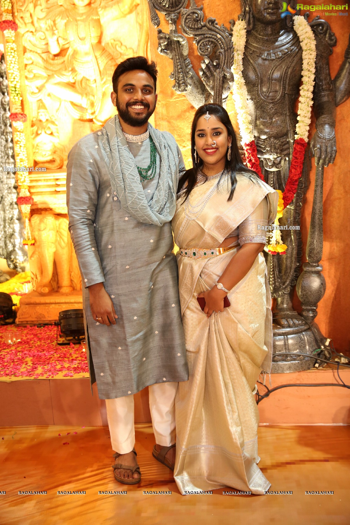 Sri Kondala Sudhakar Reddy's Son Nipun's Wedding With Telangana Whip Sri T Bhanu Prasad Rao Daughter Shriya