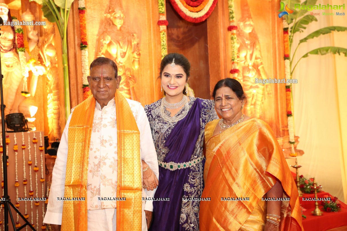 Sri Kondala Sudhakar Reddy's Son Nipun's Wedding With Telangana Whip Sri T Bhanu Prasad Rao Daughter Shriya