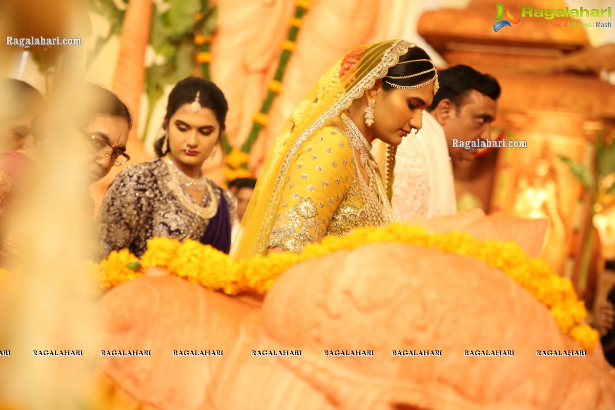 Sri Kondala Sudhakar Reddy's Son Nipun's Wedding With Telangana Whip Sri T Bhanu Prasad Rao Daughter Shriya