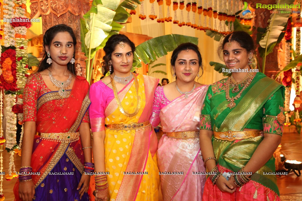 Sri Kondala Sudhakar Reddy's Son Nipun's Wedding With Telangana Whip Sri T Bhanu Prasad Rao Daughter Shriya