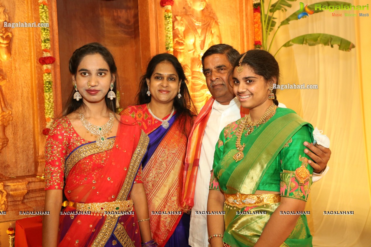 Sri Kondala Sudhakar Reddy's Son Nipun's Wedding With Telangana Whip Sri T Bhanu Prasad Rao Daughter Shriya