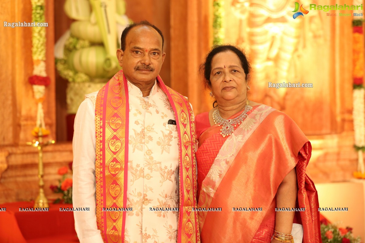 Sri Kondala Sudhakar Reddy's Son Nipun's Wedding With Telangana Whip Sri T Bhanu Prasad Rao Daughter Shriya