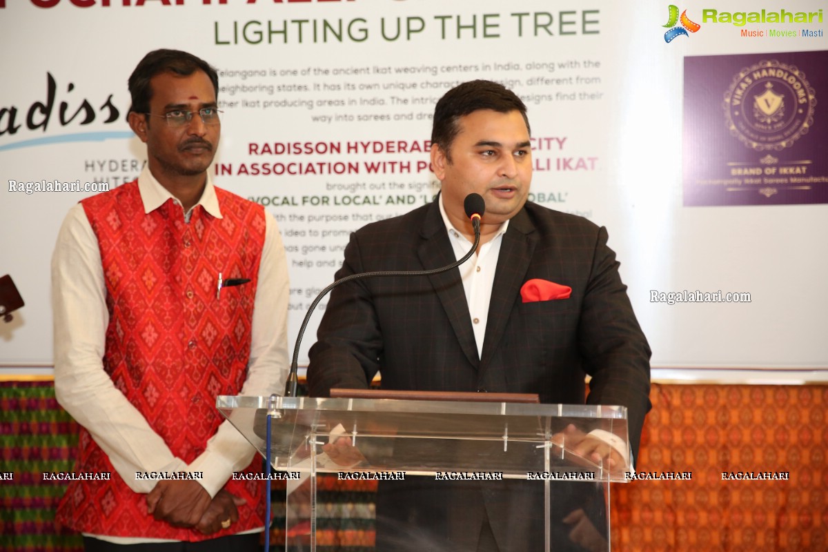 Radisson Pochampalli Christmas Tree - Lighting the Lamp