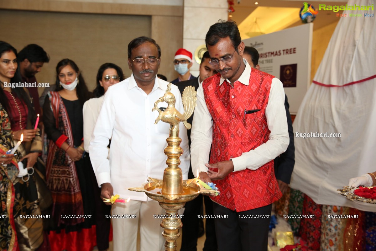 Radisson Pochampalli Christmas Tree - Lighting the Lamp