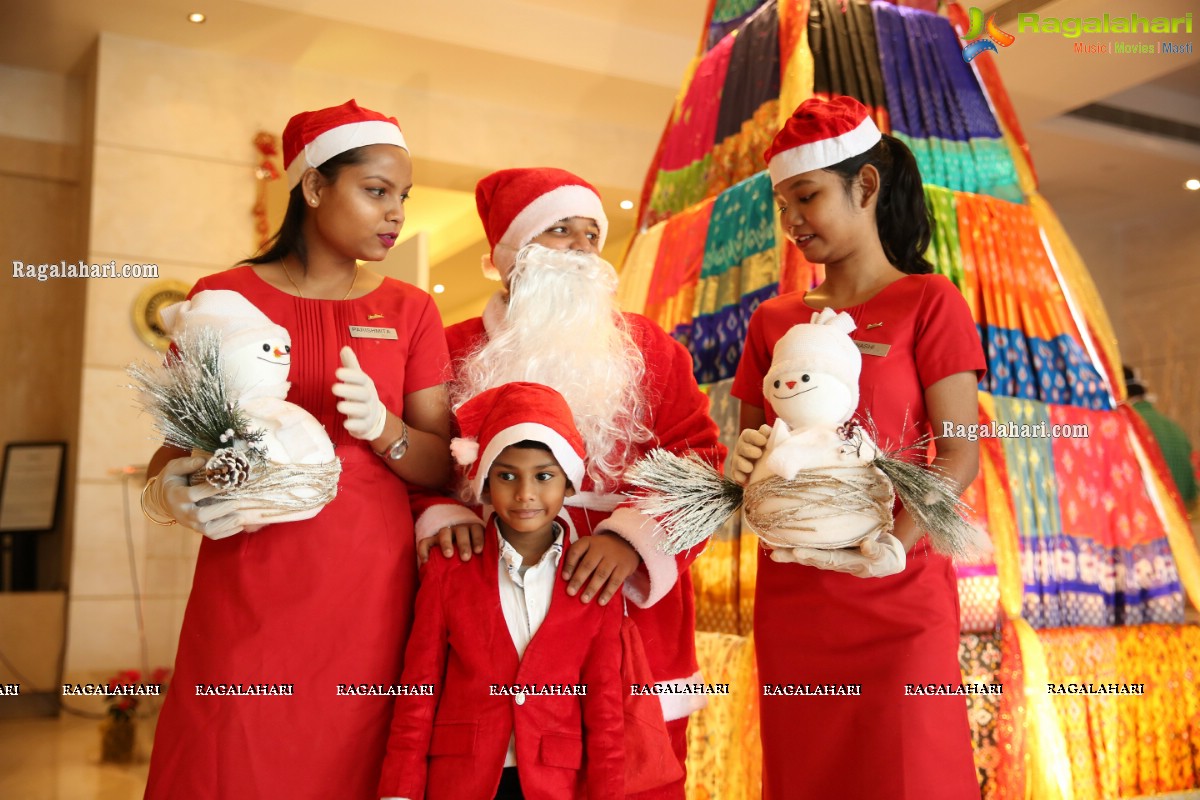 Radisson Pochampalli Christmas Tree - Lighting the Lamp