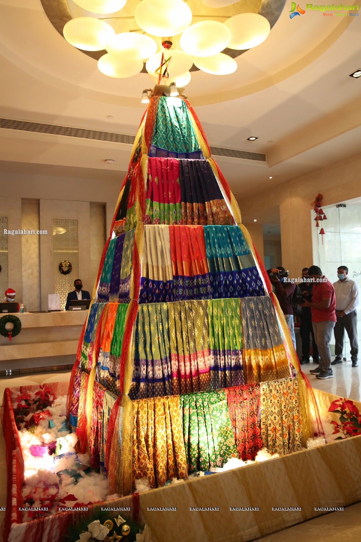 Radisson Pochampalli Christmas Tree - Lighting the Lamp