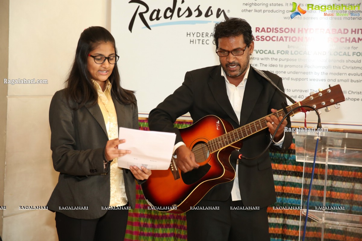 Radisson Pochampalli Christmas Tree - Lighting the Lamp