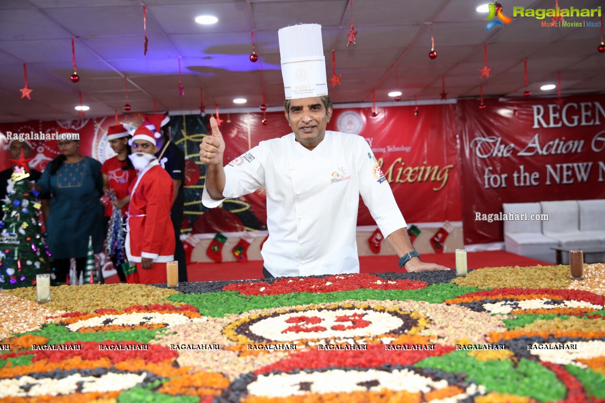 Regency College of Hotel Management and Catering Technology Arranges Cake Mixing Ceremony