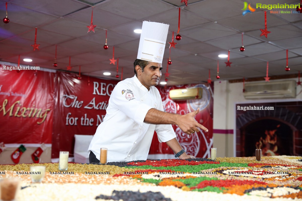 Regency College of Hotel Management and Catering Technology Arranges Cake Mixing Ceremony