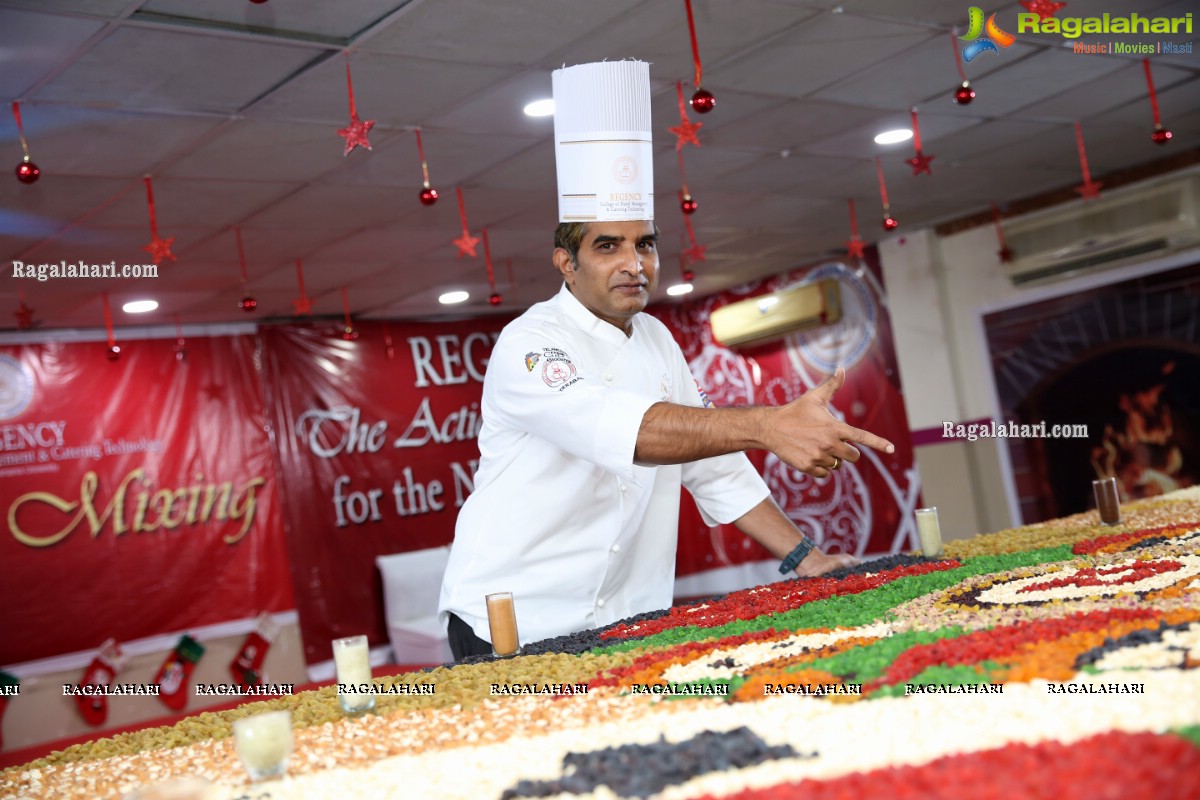 Regency College of Hotel Management and Catering Technology Arranges Cake Mixing Ceremony