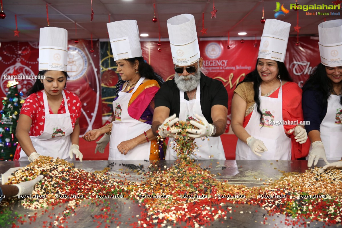 Regency College of Hotel Management and Catering Technology Arranges Cake Mixing Ceremony