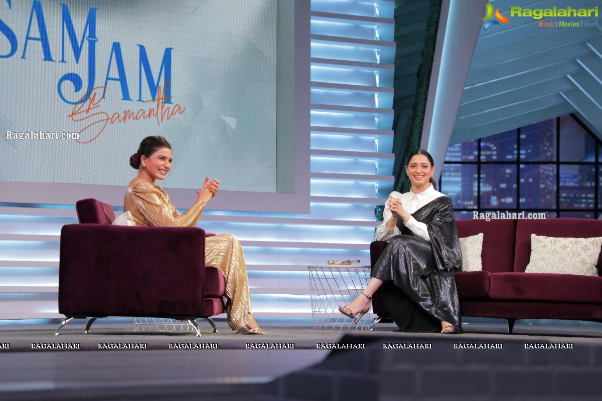 Tamannah and Samantha from the Latest Episode of SamJam