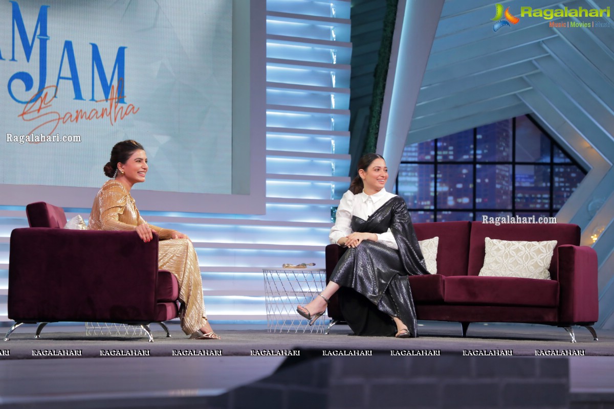 Tamannah and Samantha from the Latest Episode of SamJam