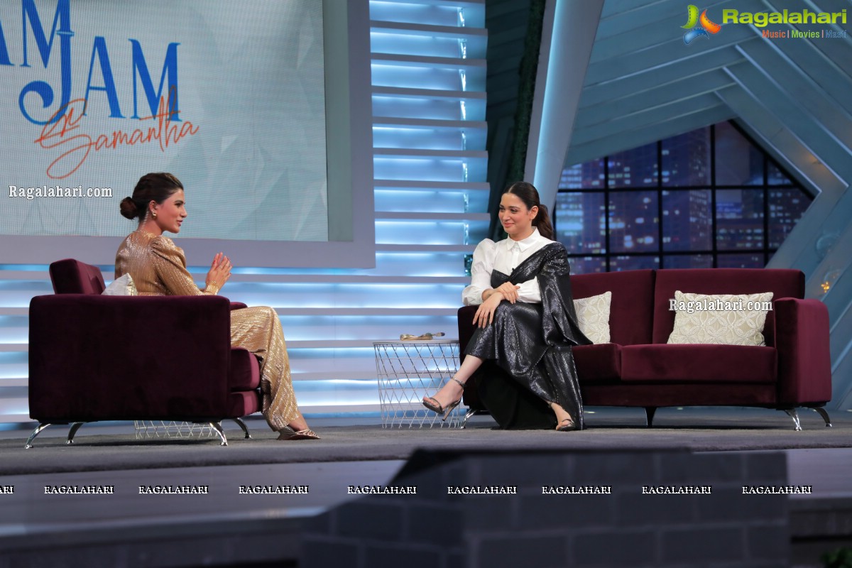 Tamannah and Samantha from the Latest Episode of SamJam