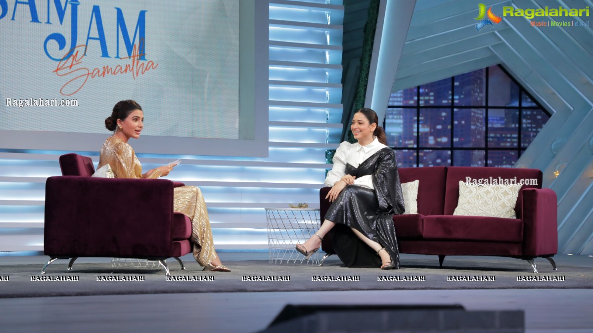 Tamannah and Samantha from the Latest Episode of SamJam