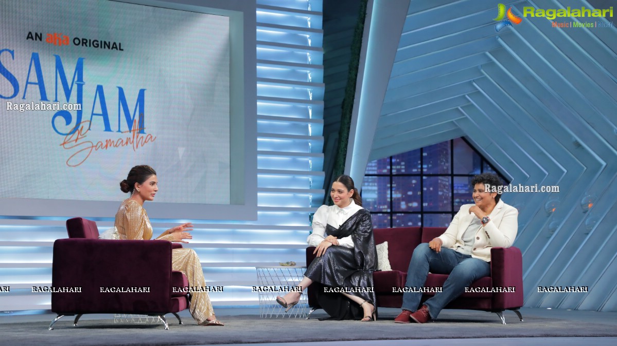 Tamannah and Samantha from the Latest Episode of SamJam