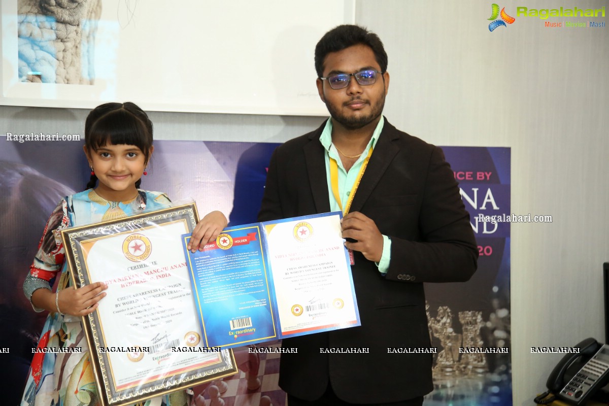 Vidya Nirvana Manchu Finds a Spot in the Noble Book of World Records!