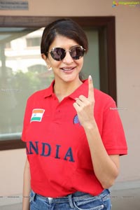  Vijay Deverakonda, Tollywood Celebs Cast Vote at FNCC