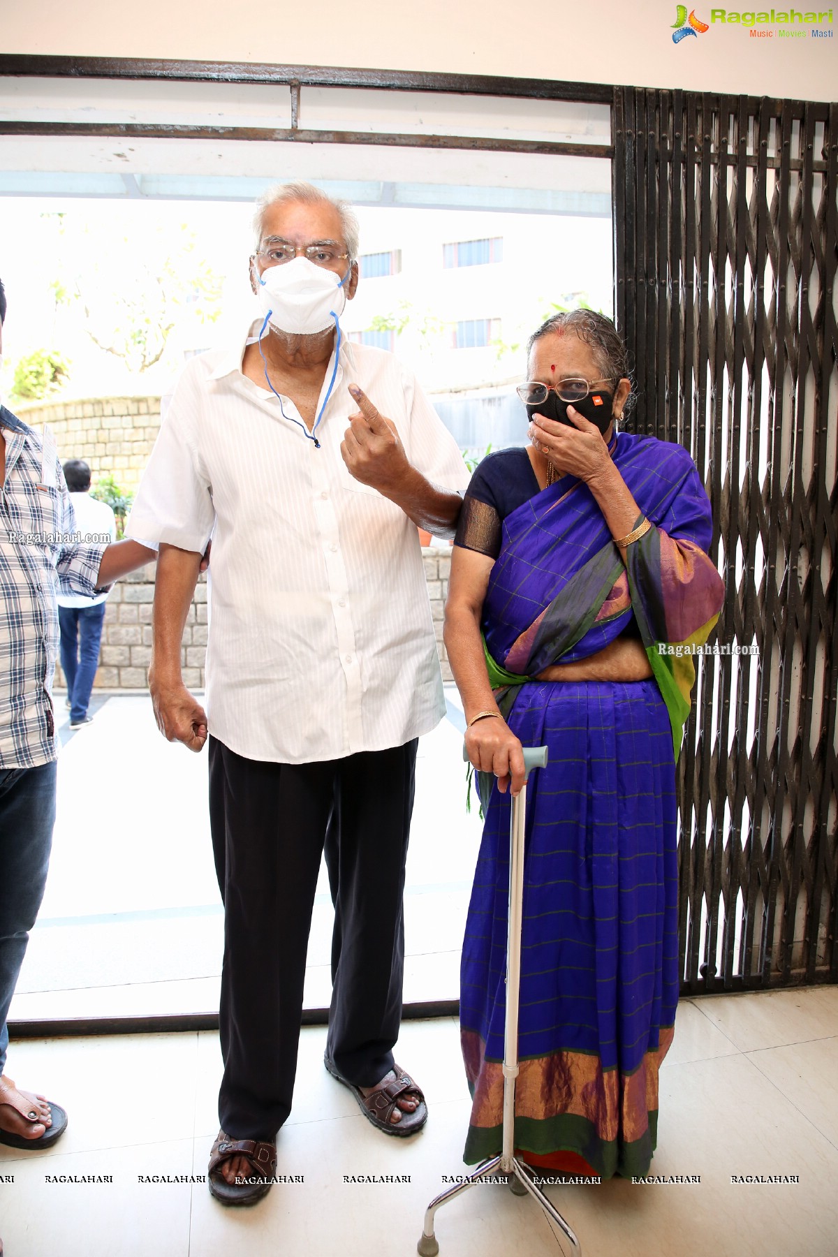 Vijay Deverakonda And Other Tollywood Celebs Cast Vote at FNCC, Hyderabad