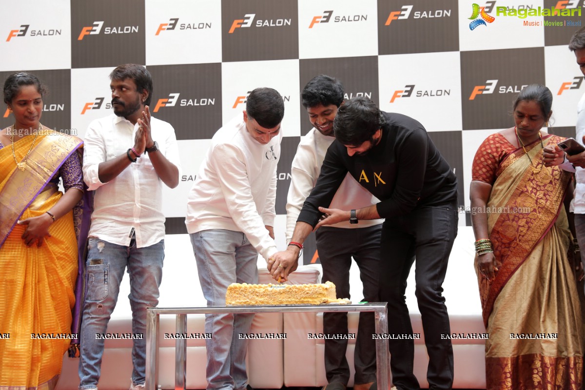 F3 Salon Launch in The Presence of Dil Raju, Anil Ravipudi, Gopichand Malineni