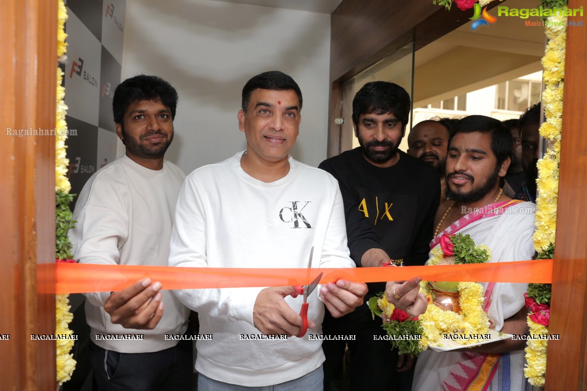 F3 Salon Launch in The Presence of Dil Raju, Anil Ravipudi, Gopichand Malineni