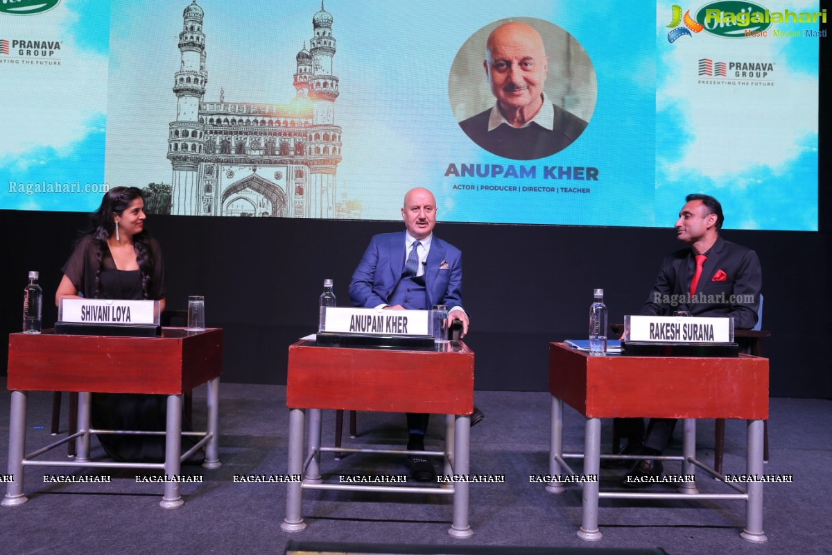 Yi - Young Indians Annual day Celebrations 2021 and an interactive session With Anupam Kher at HICC Novotel